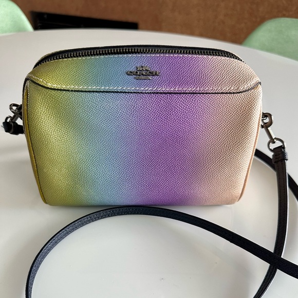 Coach Handbags - Coach Bennett Crossbody Ombre Rainbow Bag - Multicolor -